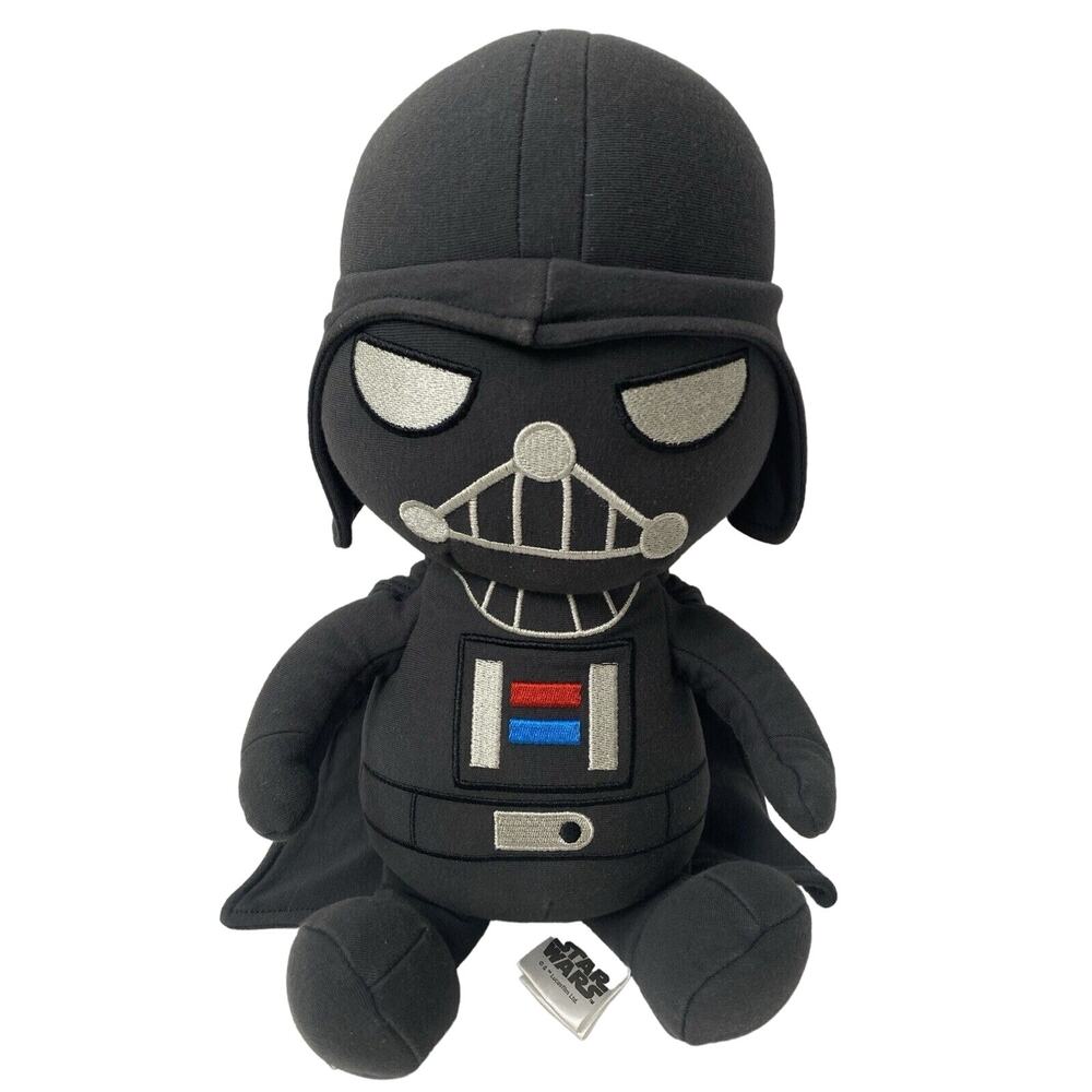 Yogibo Mates Darth Vader Star Wars Plush Stuffed Animal Microbead Toy Disney 16”